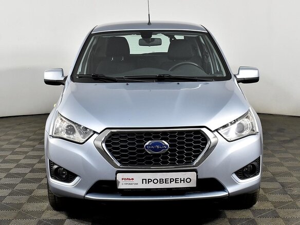 2015 Datsun mi-DO, голубой - вид 1