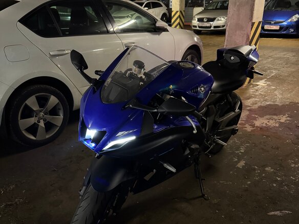 2022 Yamaha YZF-R7, синий, 965000 рублей