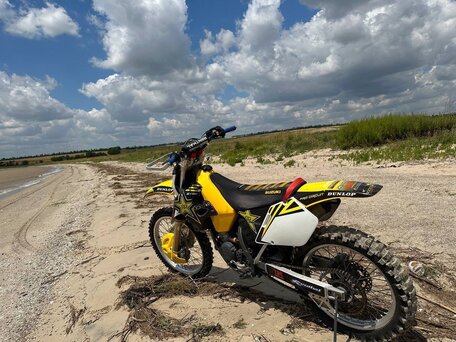 2001 Suzuki RM 125, жёлтый, 250000 рублей, вид 3