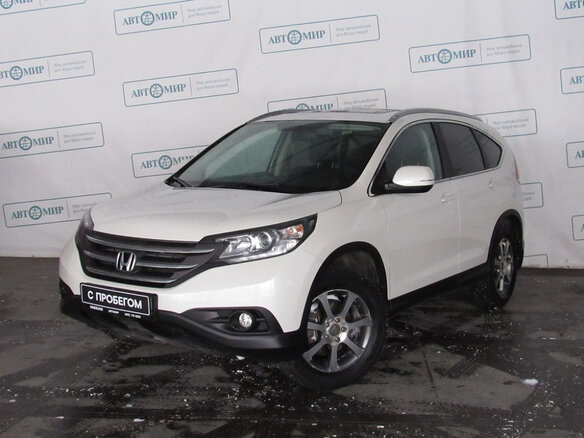 2014 Honda CR-V IV, белый