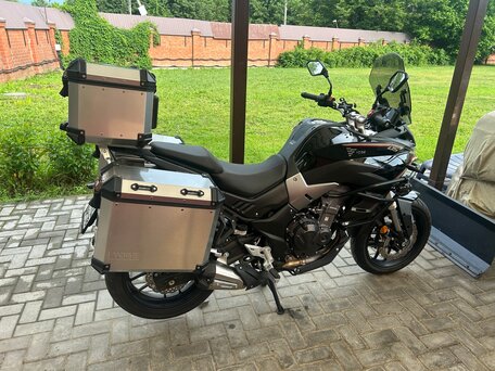 2022 Voge 500DS Adventure, чёрный, 640000 рублей, вид 3