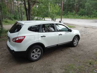 2011 Nissan Qashqai+2 I Рестайлинг, белый, 1300000 рублей, вид 5