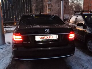 2018 Volkswagen Polo V Рестайлинг, чёрный, 1250000 рублей, вид 5