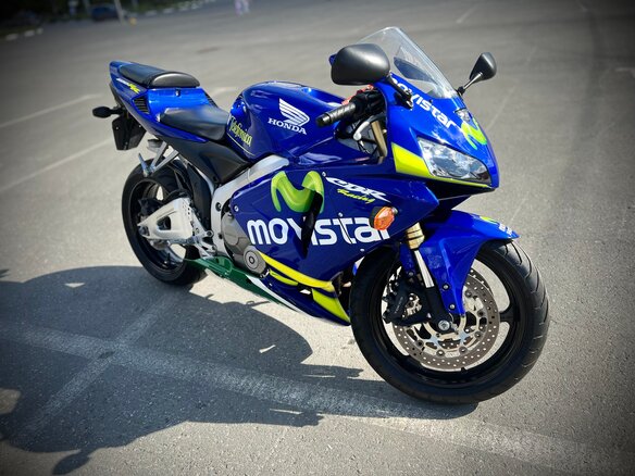 2006 Honda CBR 600RR, синий, 700000 рублей