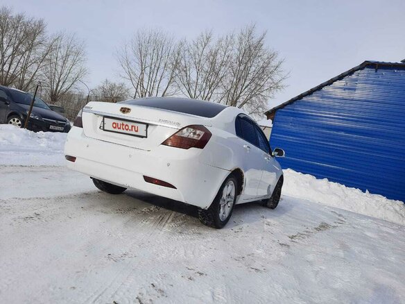 2012 Geely Emgrand, белый - вид 1