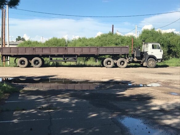 1993 КамАЗ 5410, серый, 950000 рублей