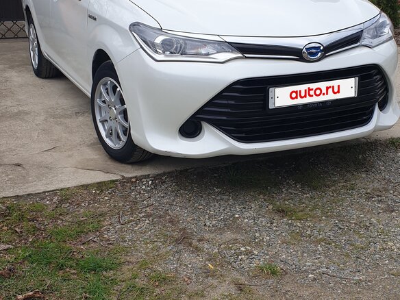 2016 Toyota Corolla Fielder XI (E160, E170, E180) Рестайлинг 1, белый, 1199000 рублей - вид 3