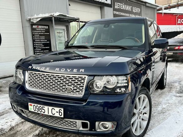 2012 Land Rover Range Rover Supercharged III Рестайлинг 2, синий, 2450000 рублей - вид 4