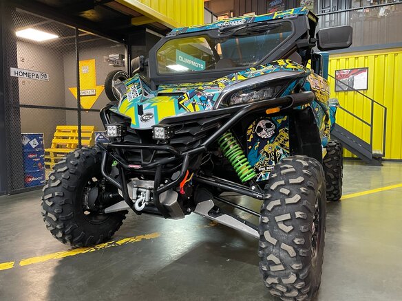 2021 CFMoto ZFORCE 1000, серый - вид 12