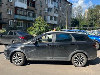 2024 Lada (ВАЗ) Vesta SW Cross I Рестайлинг (NG), чёрный, 1900000 рублей, вид 4