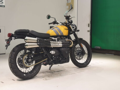 2024 Triumph Scrambler, жёлтый, 1120000 рублей, вид 5