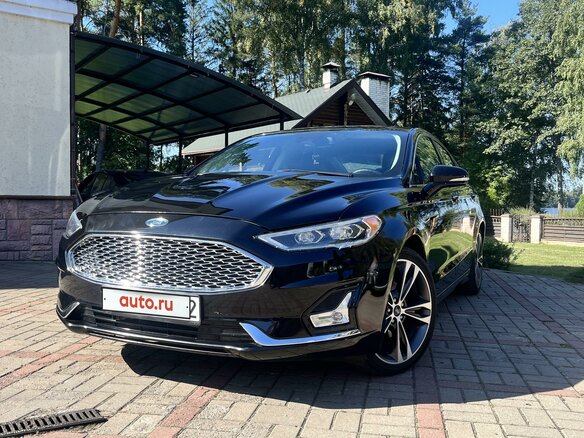 2020 Ford Fusion (North America) II Рестайлинг, чёрный, 1935000 рублей - вид 1