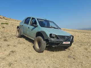 2006 Renault Logan I, зелёный, 300000 рублей, вид 3