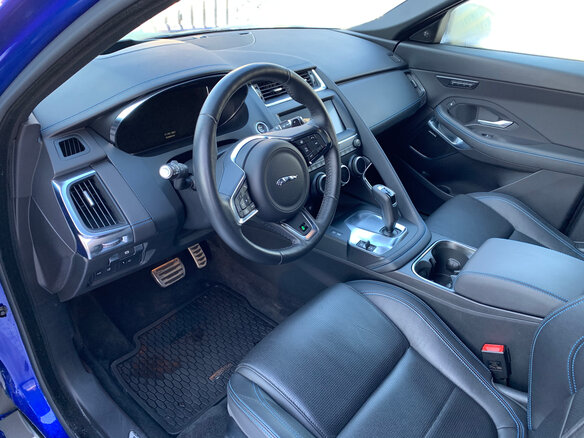 2018 Jaguar E-Pace, синий - вид 12