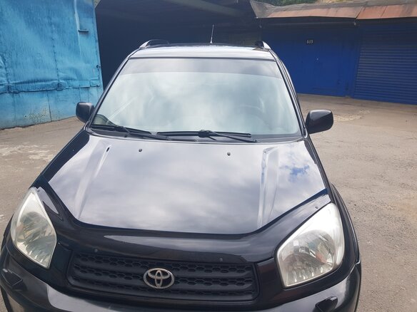 2003 Toyota RAV4 II (XA20), чёрный