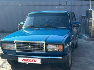 2008 Lada (ВАЗ) 2107, синий, 200000 рублей, вид 2