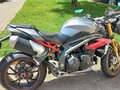 2017 Triumph Speed Triple, серый, 675000 рублей - вид 1
