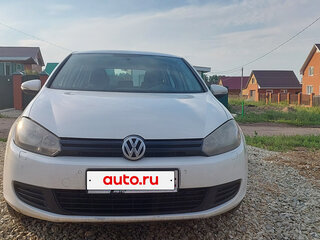 2012 Volkswagen Golf VI, белый, 690000 рублей, вид 2