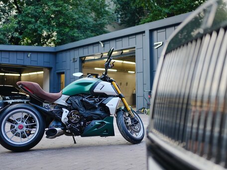 2019 Ducati Diavel 1260, зелёный, 3000000 рублей, вид 3
