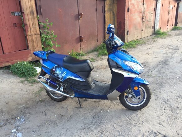 2014 Baotian (UMC) BT49QT-2, синий, 65000 рублей - вид 3