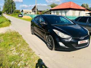 2012 Hyundai Elantra V (MD), чёрный, 900000 рублей, вид 1