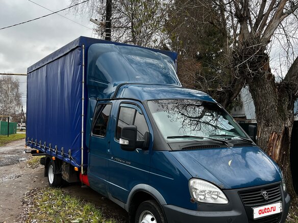 2008 ГАЗ ГАЗель (33023/330273) Фермер, синий, 950000 рублей