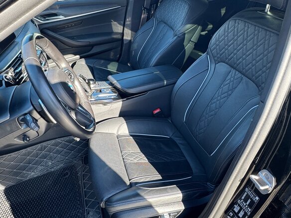 2021 BMW 5 серии 530d xDrive VII (G30/G31/G38) Рестайлинг, чёрный, 7490000 рублей - вид 20