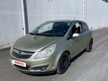 2007 Opel Corsa D, серый, 375000 рублей, вид 1