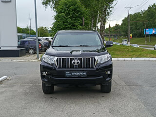 2019 Toyota Land Cruiser Prado 150 Series Рестайлинг 2, чёрный, 4490000 рублей, вид 2