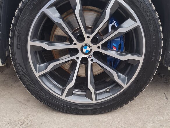 2021 BMW X4 30d II (G02), белый - вид 8