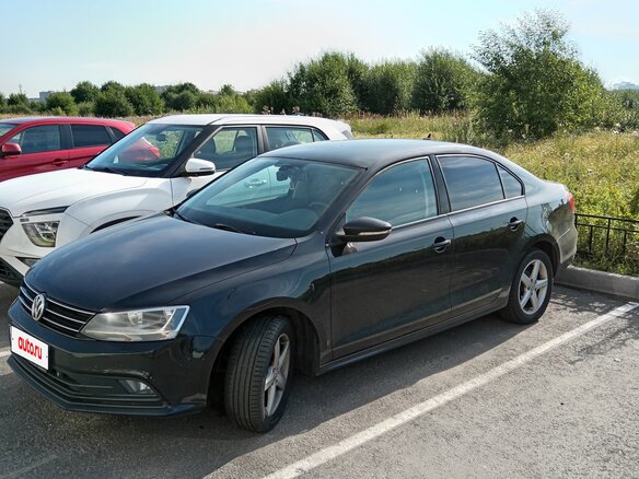 2015 Volkswagen Jetta VI Рестайлинг, чёрный, 925000 рублей