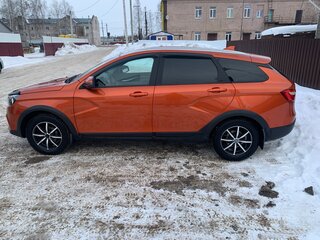 2020 Lada (ВАЗ) Vesta SW Cross I, оранжевый, 1175000 рублей, вид 4