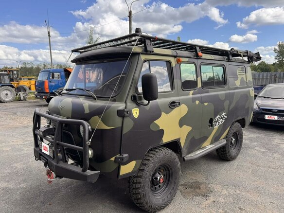 2015 УАЗ 3909, зелёный