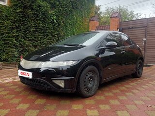 2007 Honda Civic VIII, чёрный, 499000 рублей, вид 4