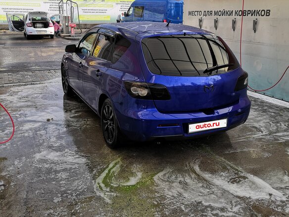 2006 Mazda 3 I (BK) Рестайлинг, синий, 650000 рублей - вид 5