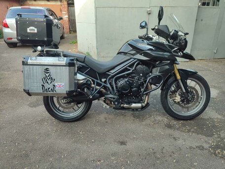 2013 Triumph Tiger 800, чёрный, 689000 рублей, вид 1