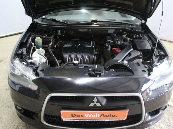 2014 Mitsubishi Lancer X Рестайлинг, чёрный - вид 9