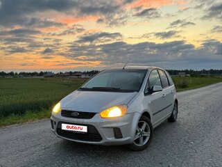 2007 Ford C-MAX I Рестайлинг, серебристый, 460000 рублей, вид 1
