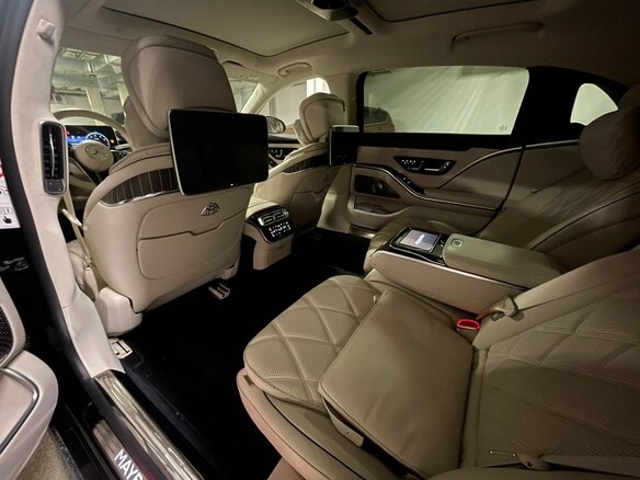 2022 Mercedes-Benz Maybach S-Класс 580 II (Z223), чёрный, 16000000 рублей - вид 5