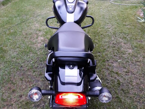 2016 Bajaj Avenger, чёрный - вид 15