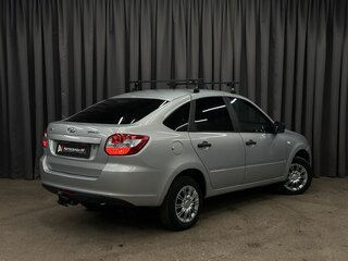 2018 Lada (ВАЗ) Granta I Рестайлинг, серебристый, 449999 рублей, вид 3