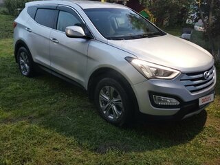 2013 Hyundai Santa Fe III, серебристый, 1600000 рублей, вид 1