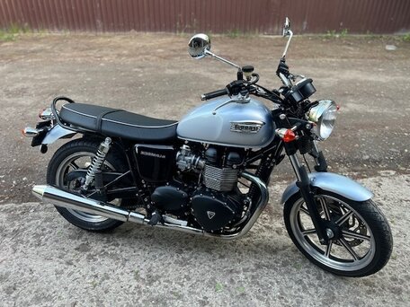 2014 Triumph Bonneville, голубой, 550000 рублей, вид 1