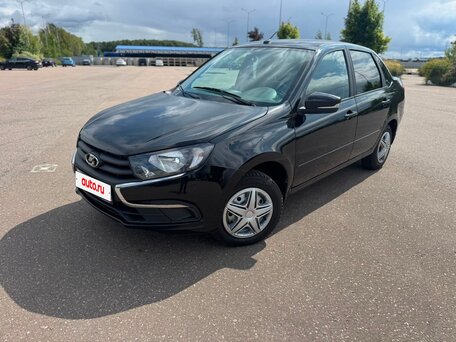 2024 Lada (ВАЗ) Granta I Рестайлинг, чёрный, 615000 рублей, вид 1