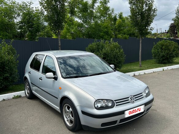 1998 Volkswagen Golf IV, серебристый, 500000 рублей - вид 7
