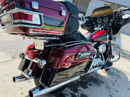 2002 Harley-Davidson Electra Glide, красный, 730000 рублей, вид 4