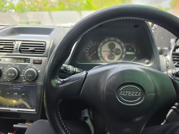 2001 Toyota Altezza, белый - вид 6