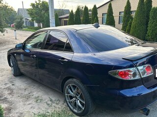 2005 Mazda 6 I (GG) Рестайлинг, синий, 670000 рублей, вид 4