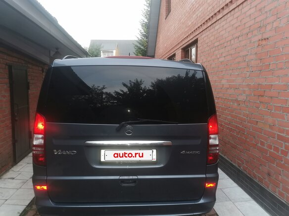 2012 Mercedes-Benz Viano Long L2 I (W639) Рестайлинг, серый, 3000000 рублей - вид 4