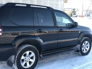 2008 Toyota Land Cruiser Prado 4-speed 120 Series Рестайлинг, чёрный, 2200000 рублей, вид 1